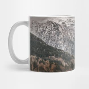 SCENERY 91 - Mountain Alpine Skyline Scenery Mug